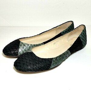 ALL BLACK Footwear ballet flats black gray sz 39.5